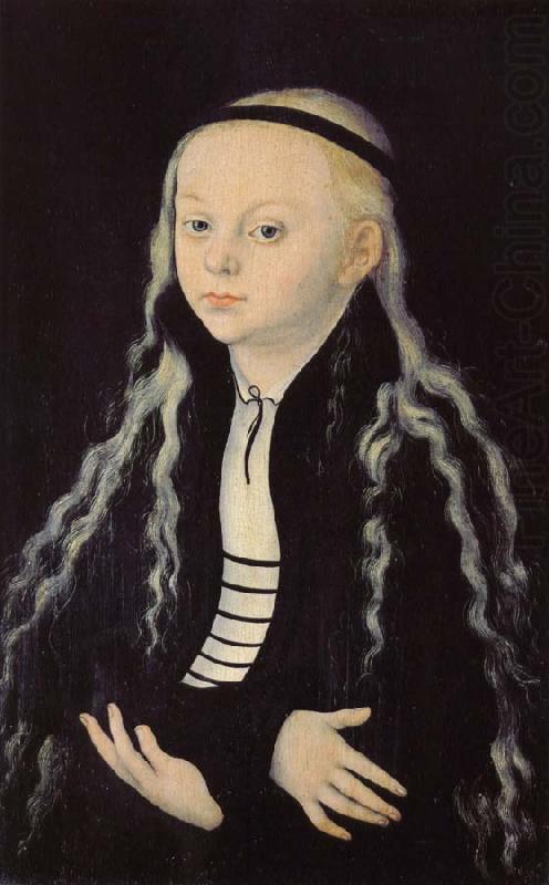 Lucas Cranach Madeleine Luther portrait china oil painting image